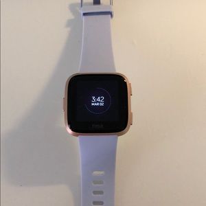 Fitbit Versa Rose Gold/Periwinkle Small band